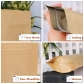 5 pcs Ink-jet Printable Stand up Ziplock Brown Kraft Food Packaging Supplies Whole Bulk Paper Bags